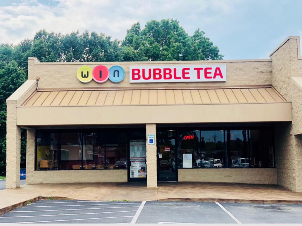 win bubble tea shop